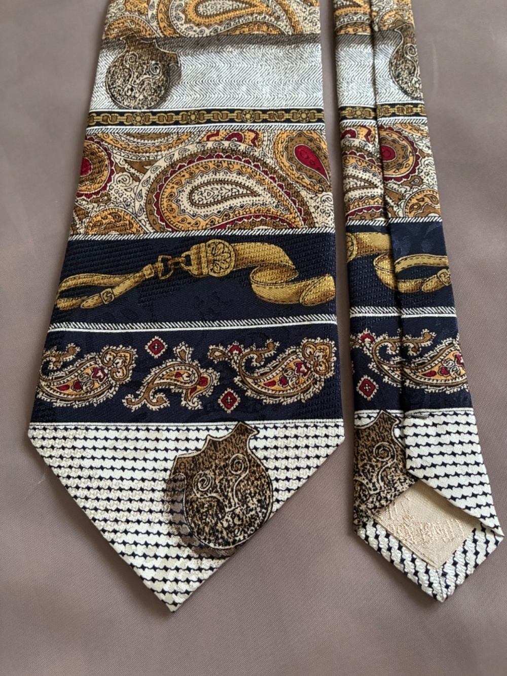 Rich Vintage Consenso Uomo Silk Tie